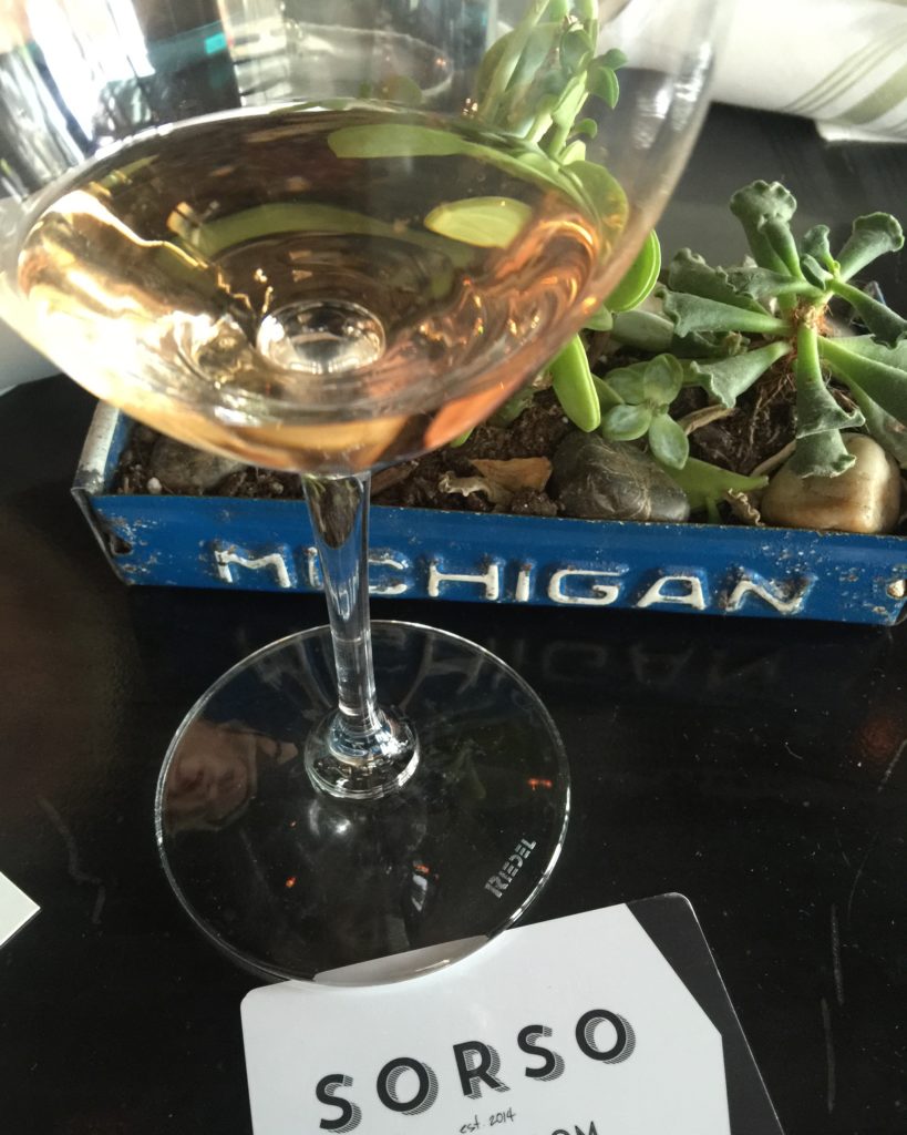 A Sorso or Sip of Rose Wine 