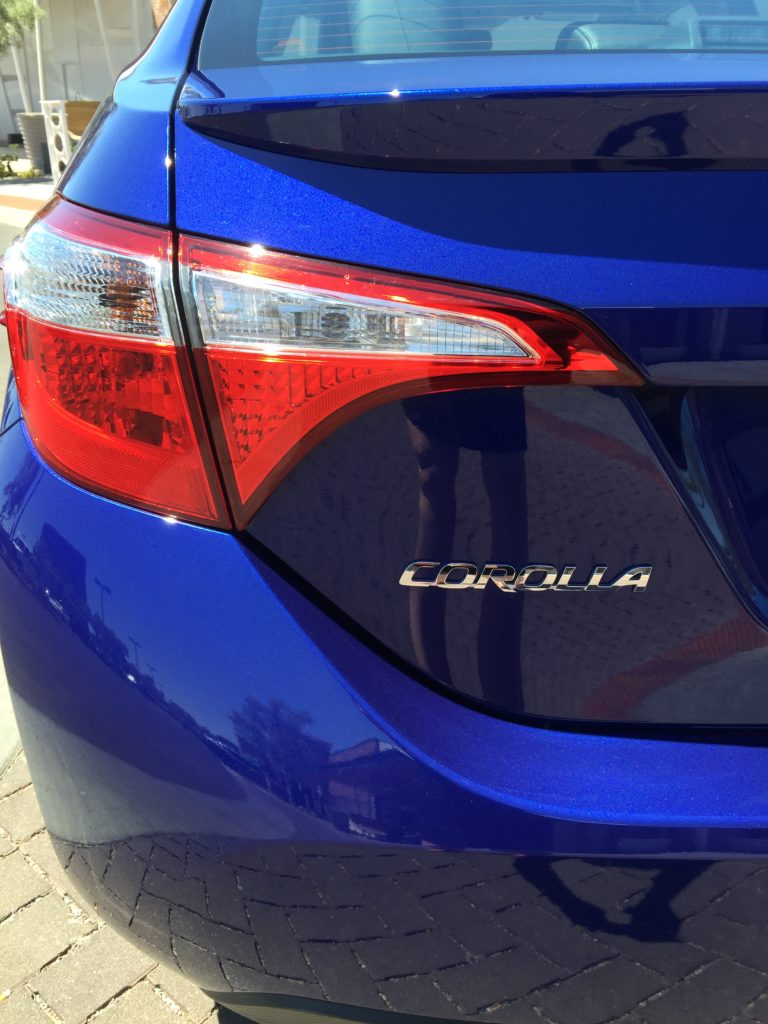 Let's go places on the Toyota Corolla