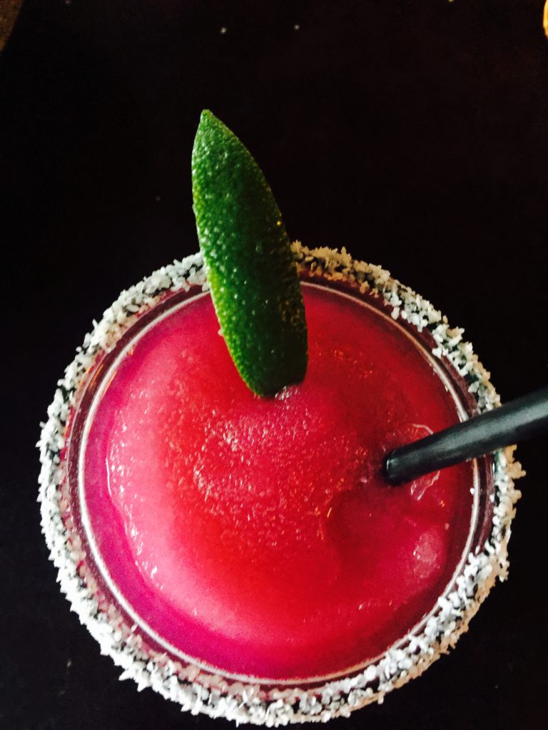  Prickly Pear Margarita tres agave tequila, prickly pear, fresh sour 