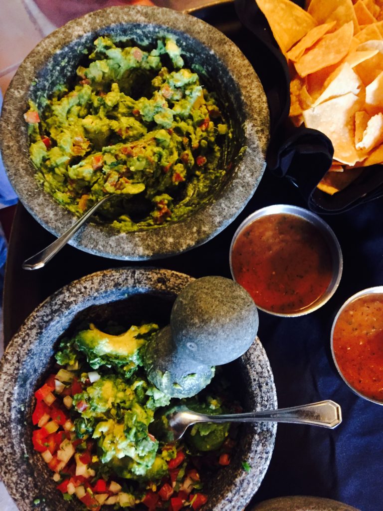 Guacamole fresh avocado, tomato, onion, chile serrano and cilantro