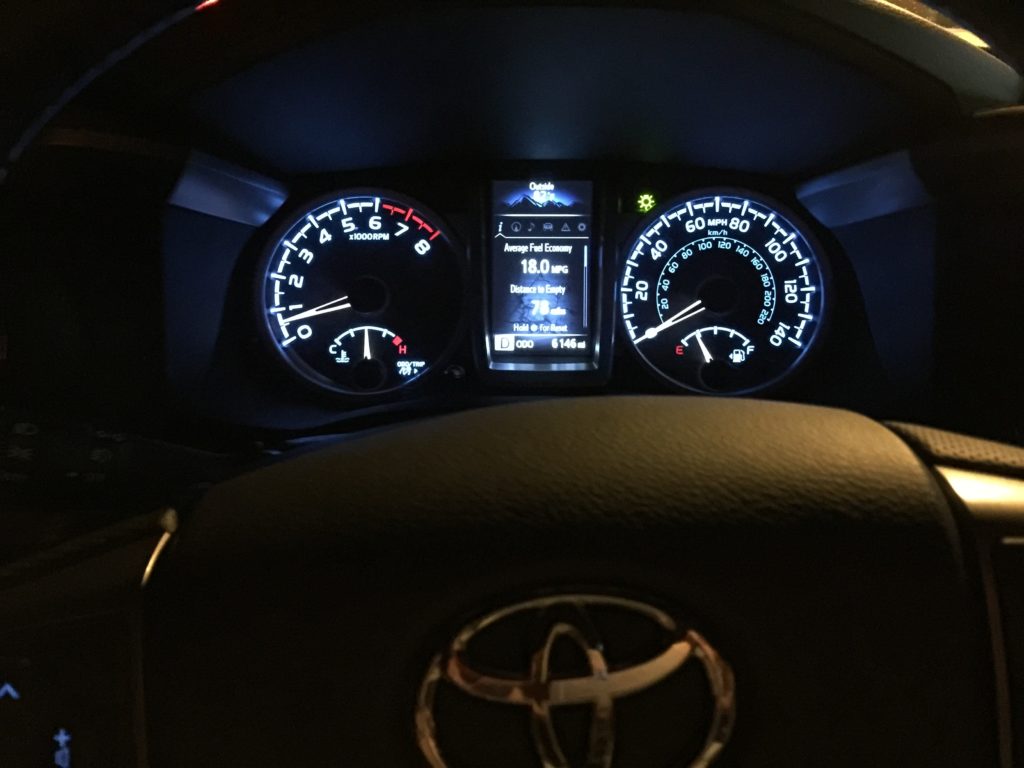 Fuel Efficiency 18 MPG in city and 18 MPG in Highway 