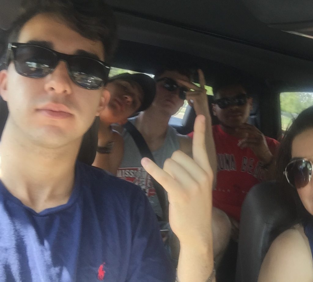 Spacious interior no complains from 4 former football players on leg room 