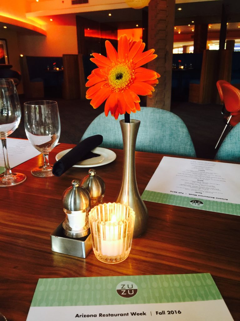 Beautiful decor at Cafe ZuZu